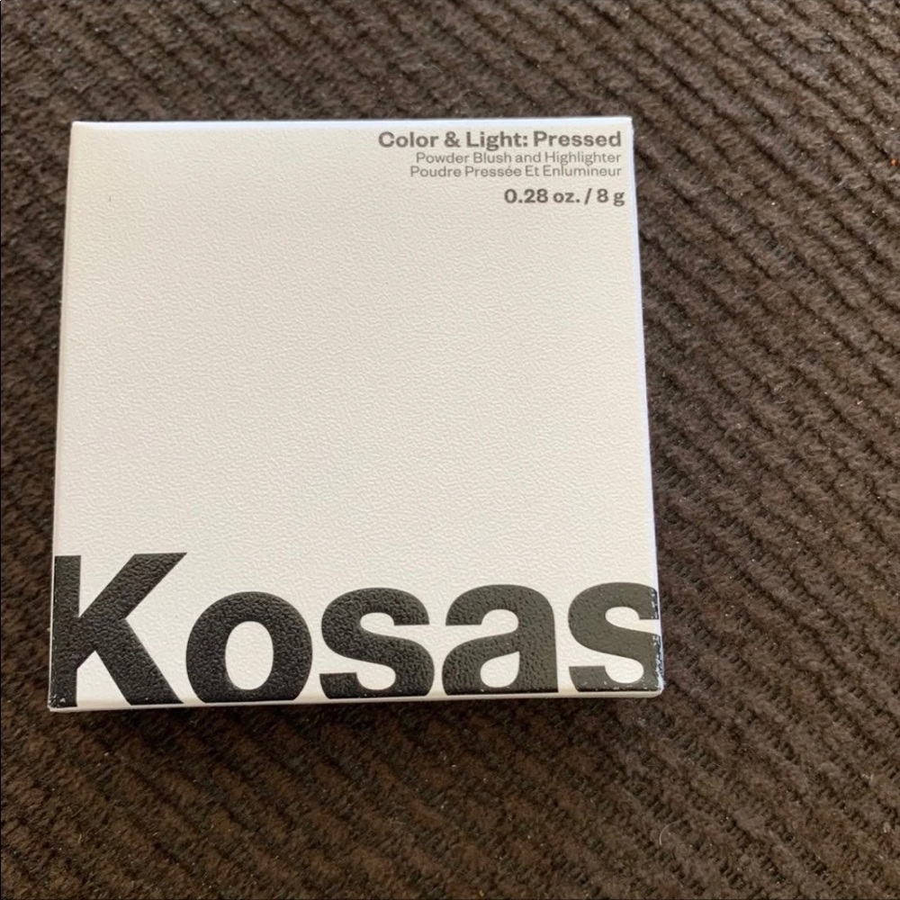 Kosas powder blush and highlighter